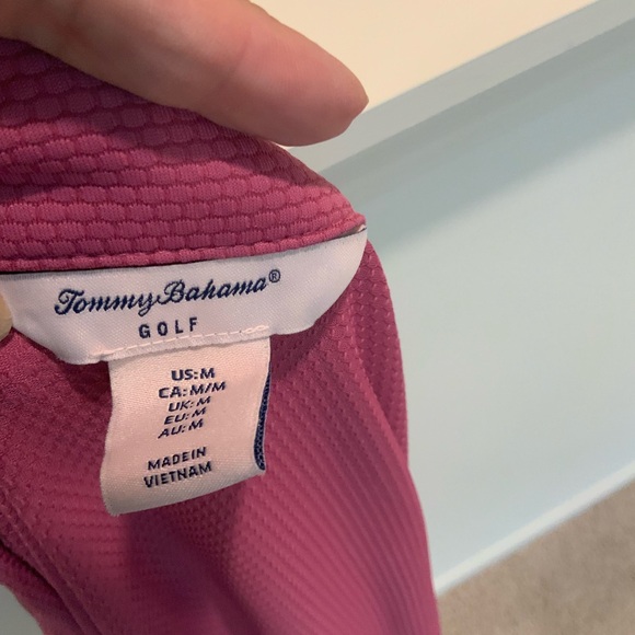 Tommy Bahama medium Pink Full-Zip Jacket with outside and inside pockets - Picture 11 of 12
